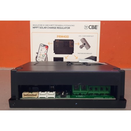 CBE Nuevo controlador solar CBE de 12V 400W MMPT PRM400 para módulos fotovoltaicos - Bluetooth - APP Onda Smart System - 204286