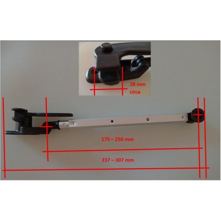 Coppia compassi 400 mm SEITZ SX+DX per S3-S4-S5-S6.4-S6.5 - VAM 400Z
