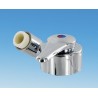 Automatic chromed plastic shower mixer