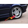 Clamp for wheels up to 26.5 cm wide - anti-theft protection for cars and trailers