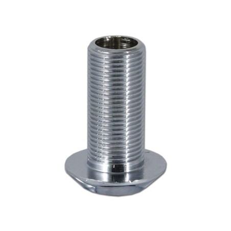 Linker Wasserhahn aus Messing ELKA CHROME Chrom-Klappauslauf