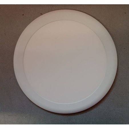 Plafón panel LED Ø 217 aluminio 4000K