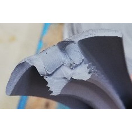 TRIGANO Perfil de goma gris - X224739N