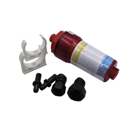 Small anti-legionella filter