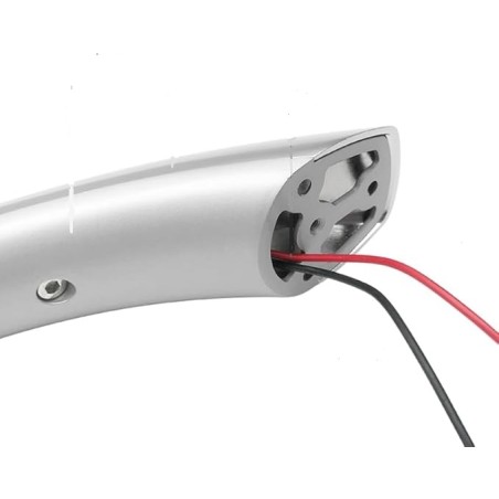 CHROM-METALL-INNEN-CAMPER-EINSTIEGSGRIFF MIT LED