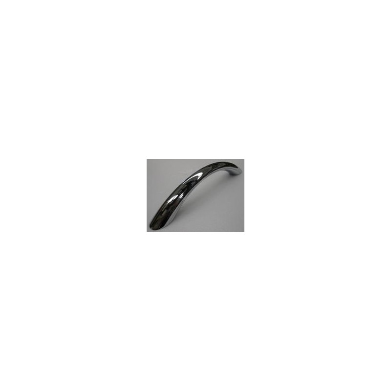 CHROME METAL INTERIOR CAMPER ENTRY HANDLE WITHOUT LED