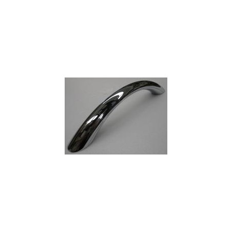 CHROME METAL INTERIOR CAMPER ENTRY HANDLE WITHOUT LED