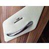 CHROME METAL INTERIOR CAMPER ENTRY HANDLE WITHOUT LED