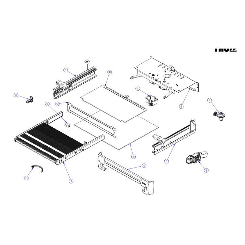 THULE PANNELLO FRONTALE GRADINO V18 - 550 -...