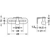 Gas arm for doors 80 N