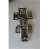 DGN Cerniera articolata 2912 romata acciaio 93x59 mm