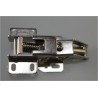 DGN Cerniera articolata 2912 romata acciaio 93x59 mm