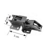 DGN Cerniera articolata 2912 romata acciaio 93x59 mm