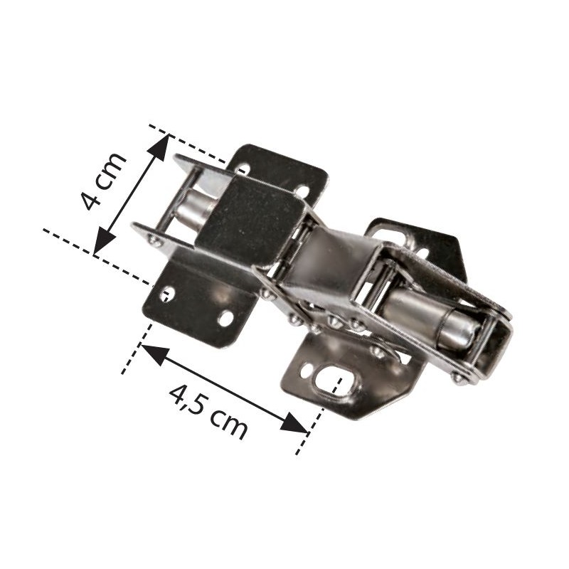 2832 LARGE DOOR HINGE FOR 40X45 FRAME