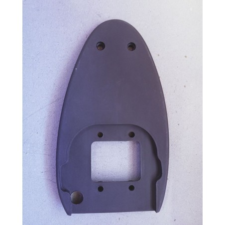 FAP 1095 Cerradura antirrobo FAP ovalada para puerta con llave blanca