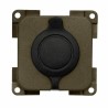 PRESA MP12AC-S 12V AUTO CON COPERCHIO MARRONE (TIPO ACCENDISIGARI) MODELLO STAGNO - 212918