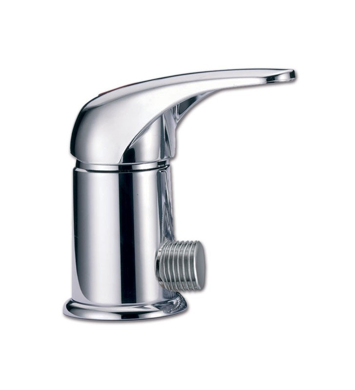 Brass single lever mixer with 3/8 '' connection