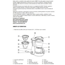 Cafetera Levanzo 12 V / 170 W