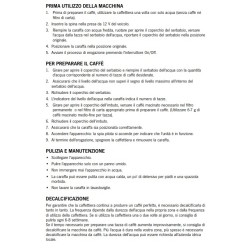 Kaffeemaschine Levanzo 12 V / 170 W