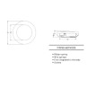 copy of Spot  da incasso 1,2W 18 led