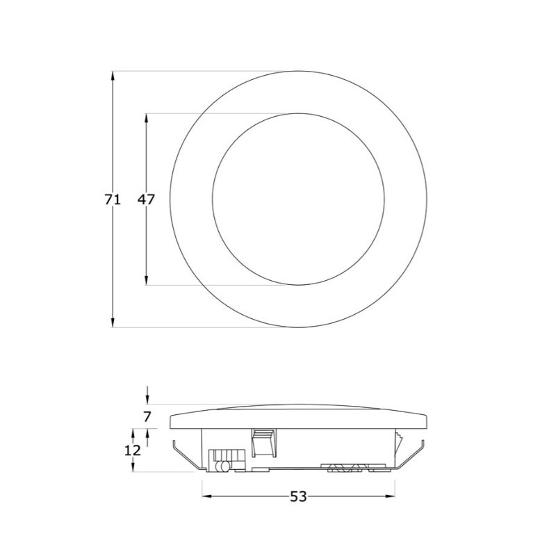 BARTOLACCI - PROJECTEUR ENCASTRÉ HT 251 –...
