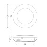 copy of Spot  da incasso 1,2W 18 led