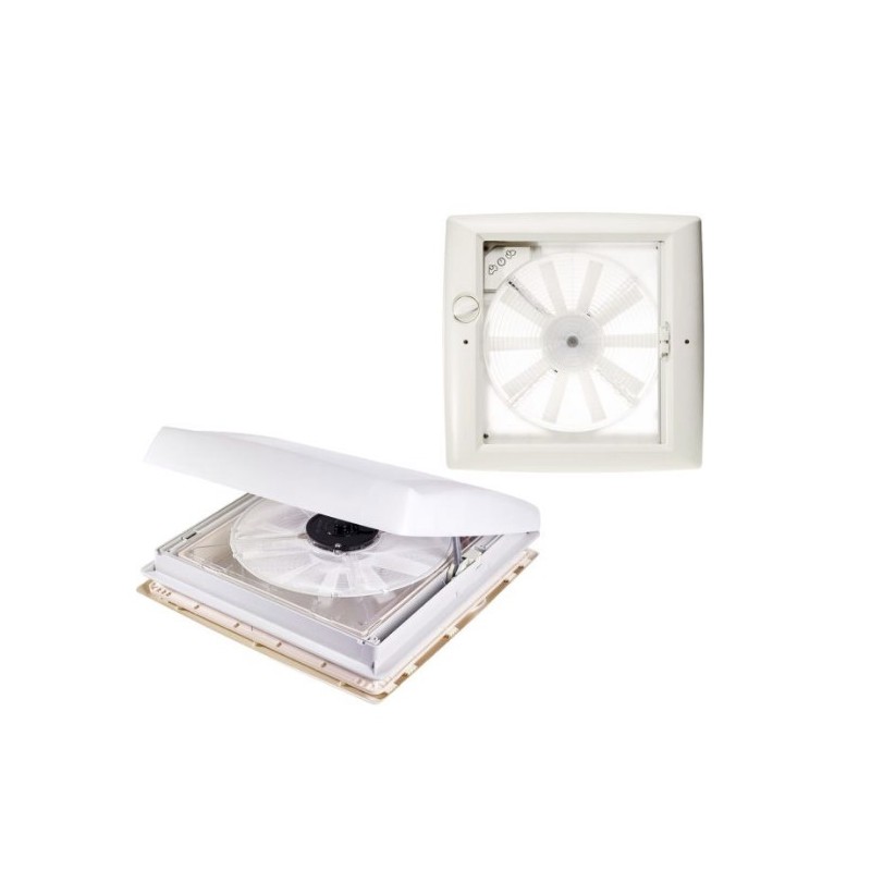 THULE VENT 12V OBLO - 40X40CM BIANCO MOTORIZZATO CON ROLLO OSCURANTE
