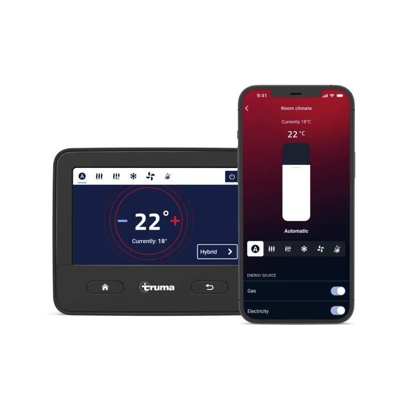 Unità di controllo Truma iNet X Panel Display a colori da 4,3", comando touchscreen - 36414-01