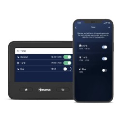 Unità di controllo Truma iNet X Panel Display a colori da 4,3", comando touchscreen - 36414-01