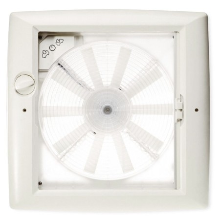 THULE VENT 12V PORTHOLE - 40X40CM MOTORIZED TRANSLUCENT WITH BLACKOUT ROLLOUT
