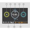 CBE PL50-ST Panel de control en color de 5 pulgadas - 125001