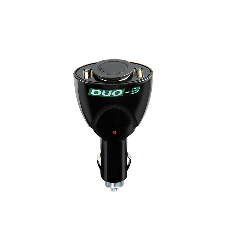 Duo-3, socket with USB, 12 / 24V