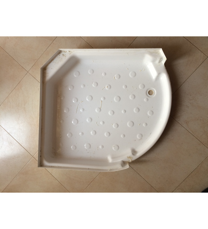 Glossy White Shower Tray for Mc Louis Tandy 638 G year 2013/2014 Autocaravan