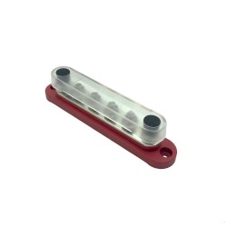 Connector bar 6xM6 150A RED...