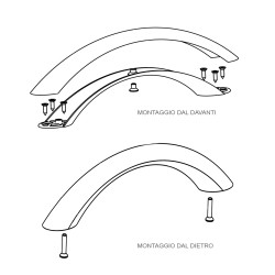 BALDACCI V619 CROMADO PULIDO ZAMAK MANGO