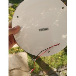 PALFONIERA TONDA LED 54LED 3000K 250MM*11MM, CON CONNETTORI TONDI