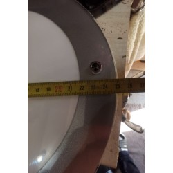 54LED 3000K LED ROUND PAVILION 250MM*11MM, WITH ROUND CONNECTORS