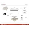Kit Telaio Interno Turbo-Vent P3 Ivory Fiamma - 98683-078