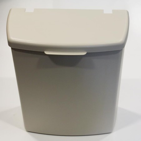PATTUMIERA MARRONE RAL1019 DA 20 LITRI PER PORTA HARTAL