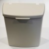PATTUMIERA MARRONE RAL1019 DA 20 LITRI PER PORTA HARTAL