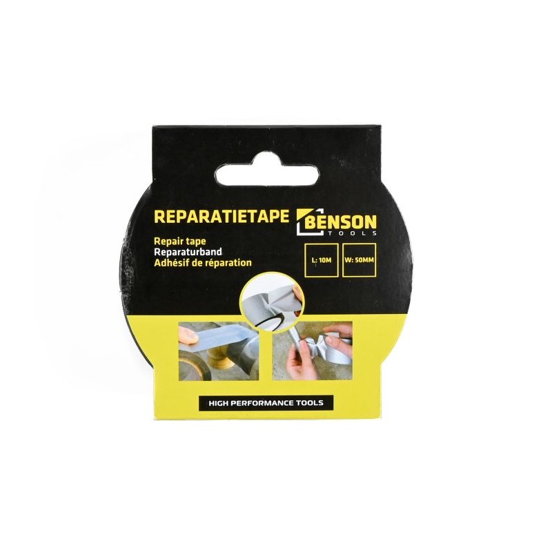 Cinta de reparación gris ultrarresistente 10 m x 50 mm
