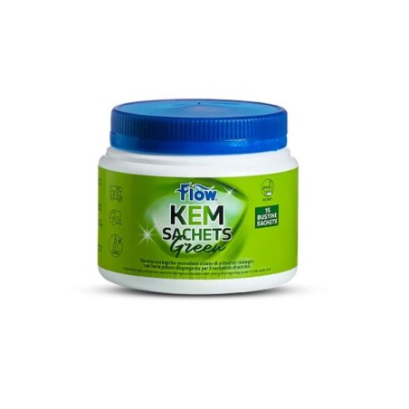 FLOW KEM GREEN 15 SACHETS ACQUE NERE
