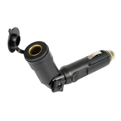 Adaptateur DIN mâle/femelle pour prise de courant, 12/24V