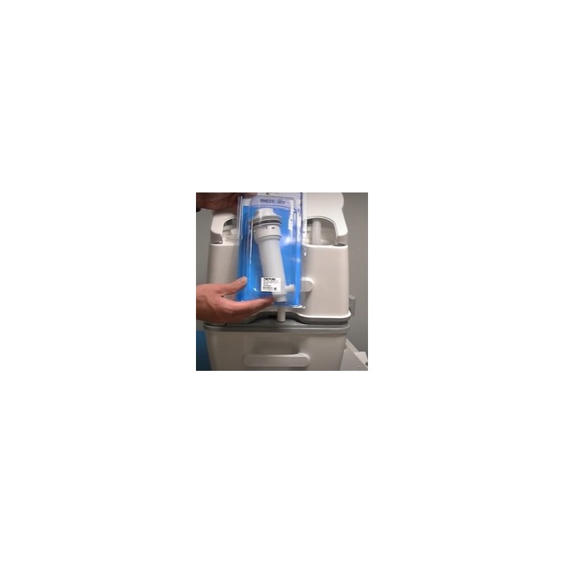 Piston pump, white color, for Porta Potti...