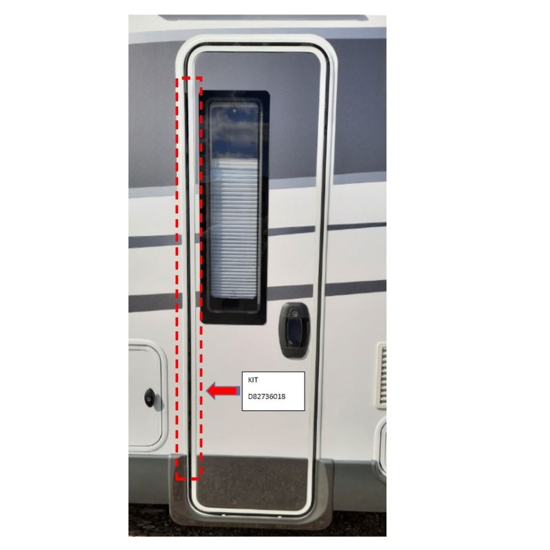 CERNIERA PORTA FLUSH EVOLUTION 150MM ZINCATA NER A 7343709901 .