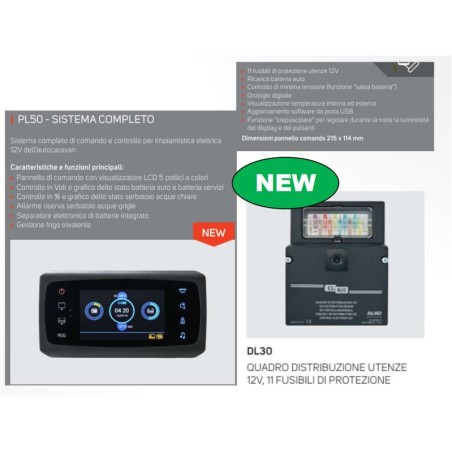 CBE 209890B SHUNT 260A + PL50 + DL30 + Kit de adaptación Onda Connectivity para DS300 ST/EL