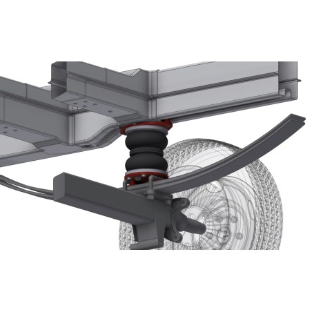 KIT SOSPENSIONI TOP DRIVE SYSTEM PER FIAT DUCATO X250/X290 VERSIONE RINFORZATA 8'' DOPPIA BALZA - 40755191