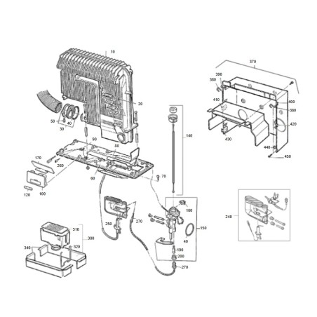 Complete Burner 30 MBAR S 3002/S 3004 Truma - 30090-92200