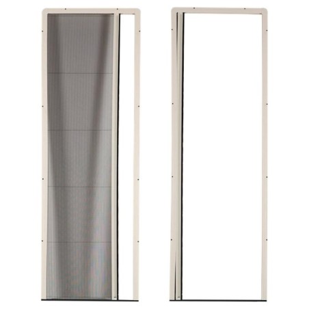 LIPPERT ELARA MM1750HX650X60 MM ZANZARIERA IN PVC COLORE 9010 PER PORTE DI AUTOCARAVAN