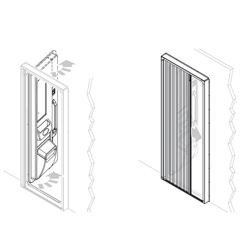 LIPPERT ELARA MM1750HX650X60 MM ZANZARIERA IN...